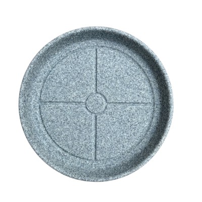 ΠΛΑΣΤΙΚΟ ΠΙΑΤΟ CIRCULAR   ΓΚΡΙ    20        Δ44 x Υ4,5